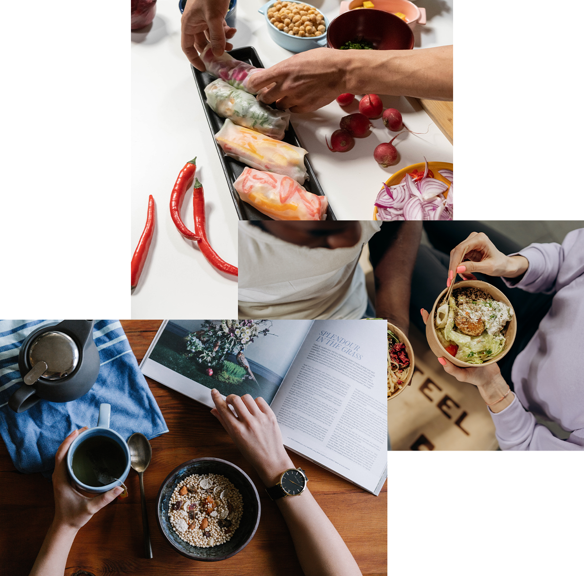 Some photo related to healthy meals