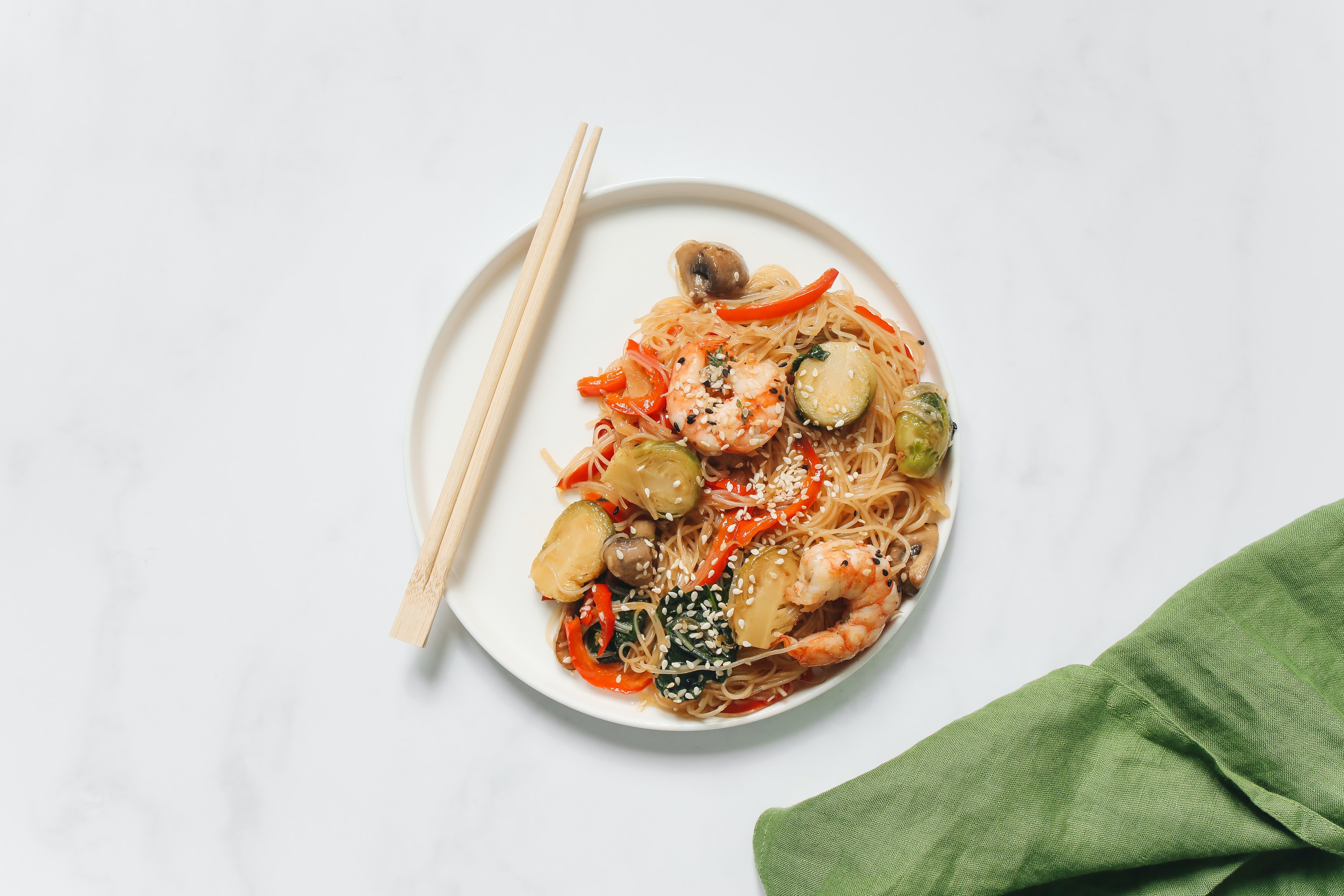 image of Shrimp Scampi with Zucchini Noodles